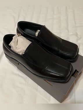 Stacy Adams Black boys’ dress shoes